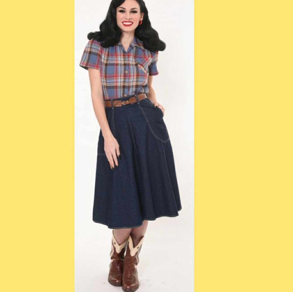 NEW Freddie's of Pinewood Skirt SIZE 30